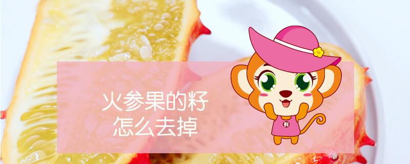 火參果的籽怎么去掉