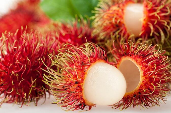 水果紅毛丹圖片大全 紅毛丹和荔枝區(qū)別對比圖