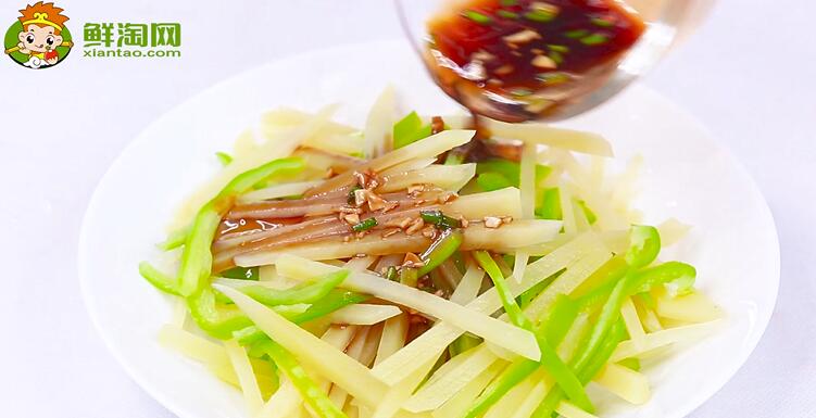 涼拌土豆絲的家常做法